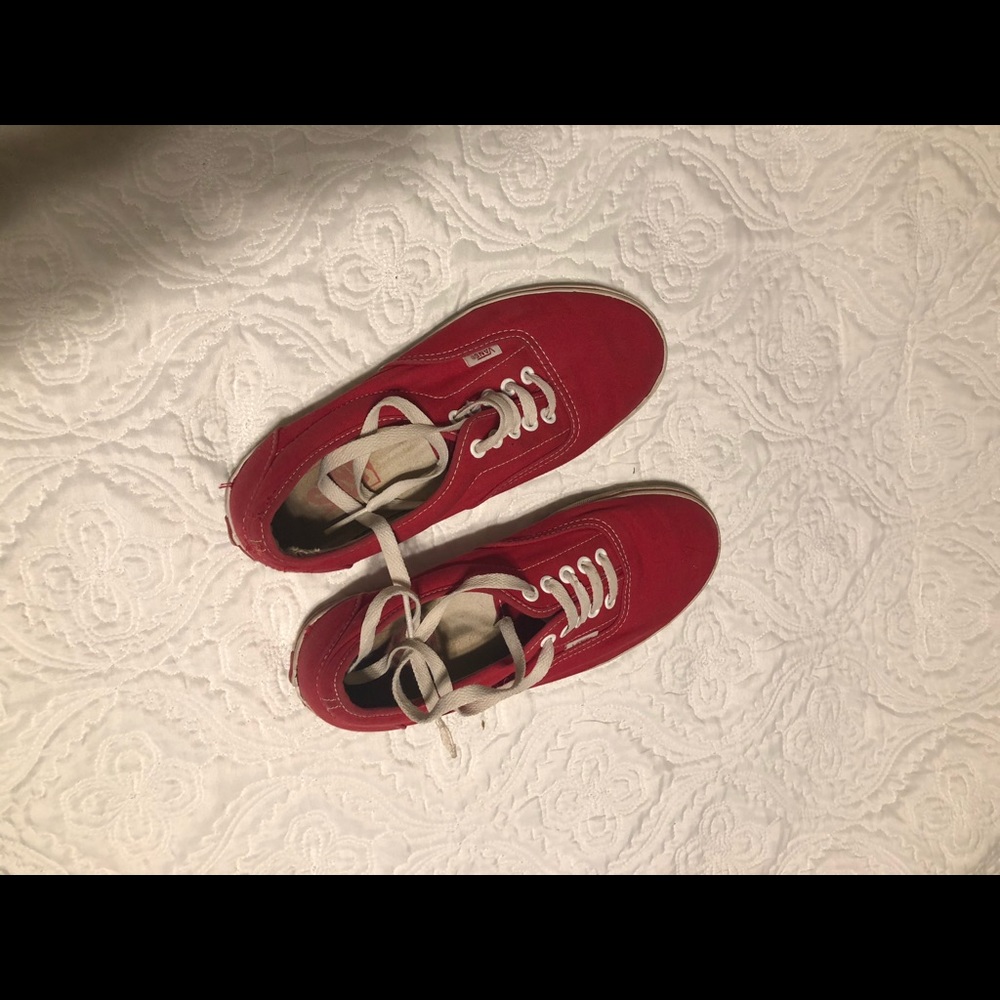 Red Vans